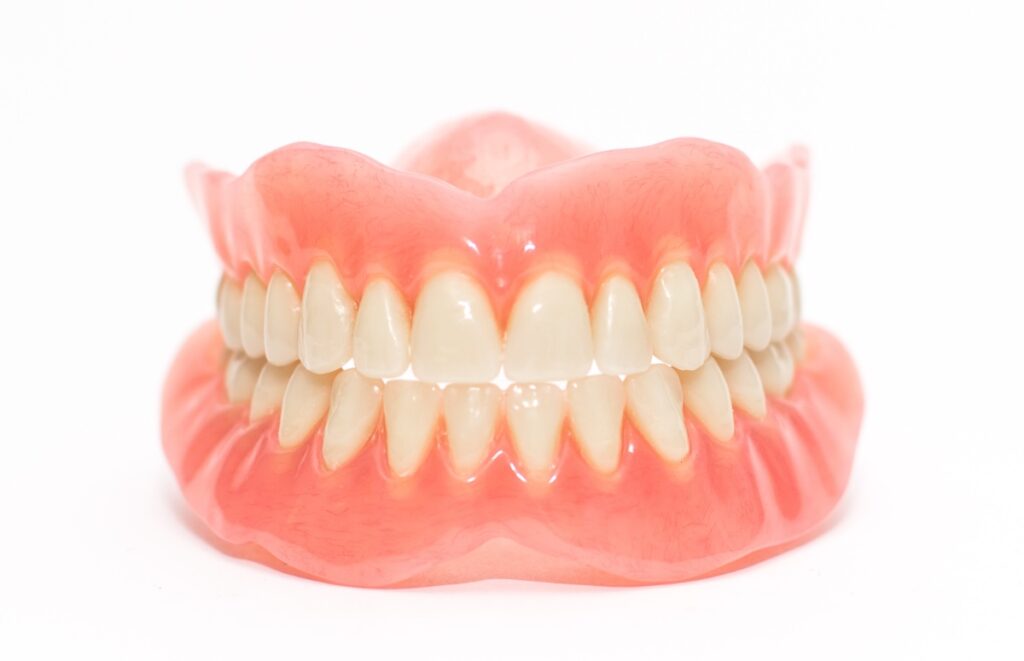 High-quality dentures diagram